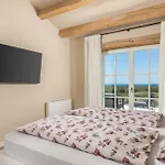 빌라 Zelena With Panoramic Seaview And Big Pool
