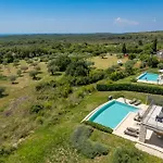 빌라 Zelena With Panoramic Seaview And Big Pool *