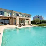Zelena With Panoramic Seaview And Big Pool 발