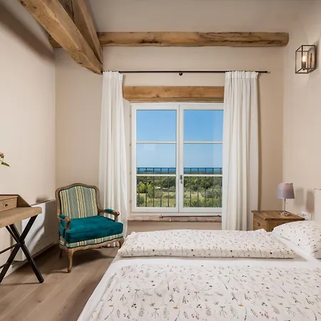 Vila Zelena With Panoramic Seaview And Big Pool *