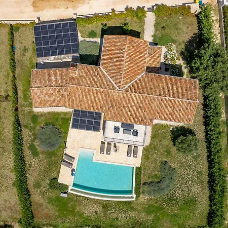 Zelena With Panoramic Seaview And Big Pool Vila Bale