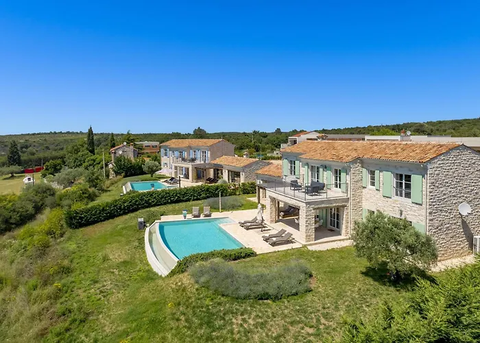 Zelena With Panoramic Seaview And Big Pool * Bale