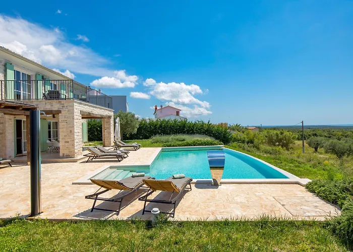Zelena With Panoramic Seaview And Big Pool